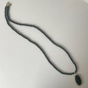 Teal Kendra Scott beaded necklace